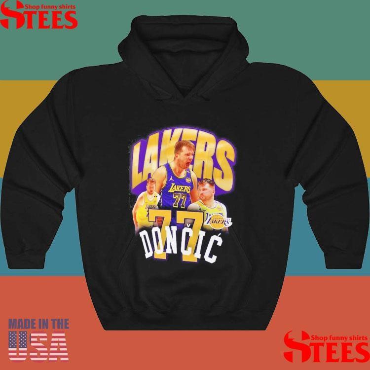 Luka Dončić Black Los Angeles Lakers Notorious 4.0 Shirts