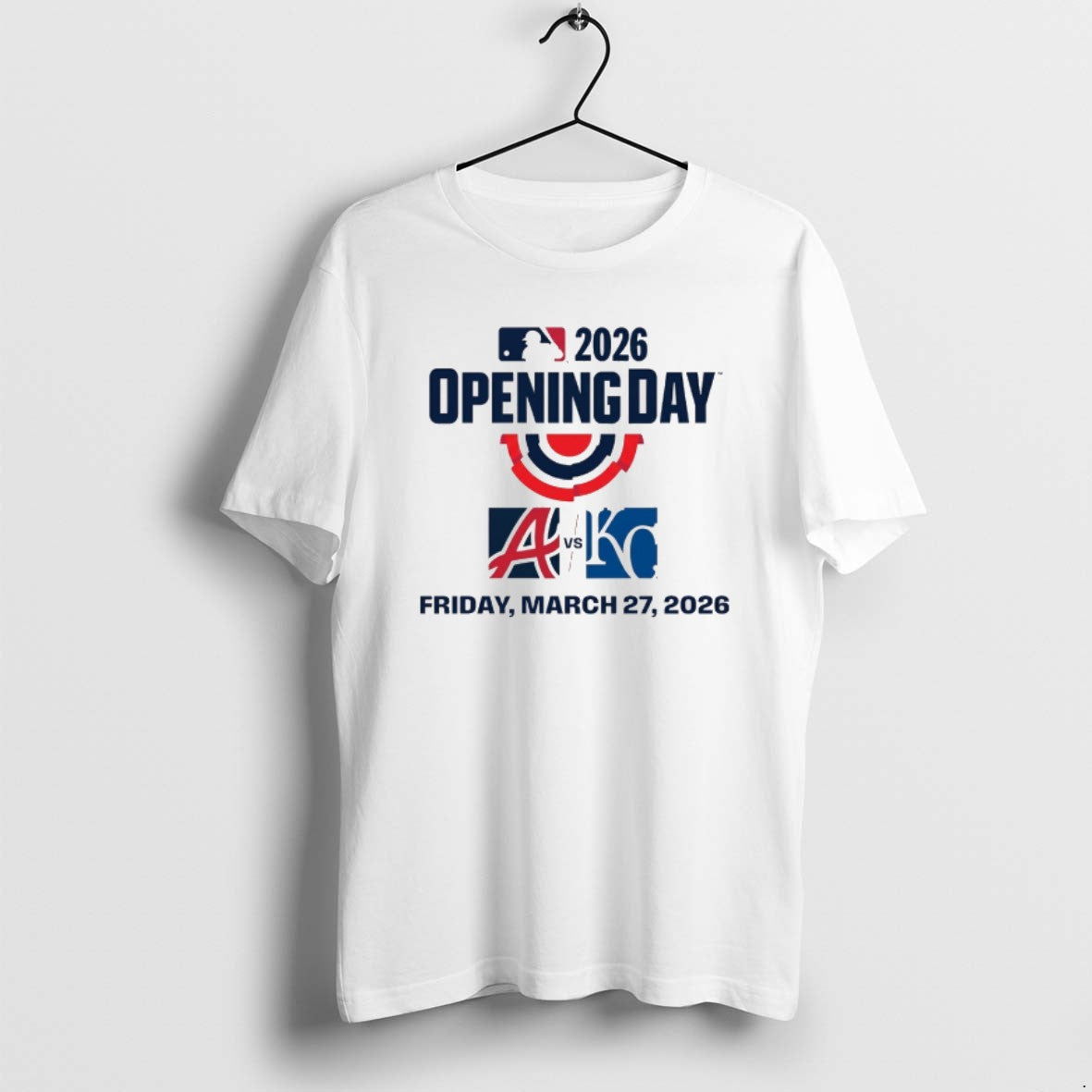 Official Mlb 2026 Opening Day Atlanta Braves Vs Kansas City Royals On Friday March 27
