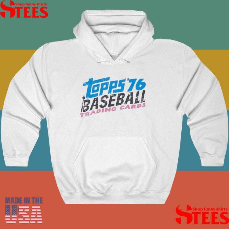 M&N x Topps White Heritage Baseball 76 Trading Cards Shirts