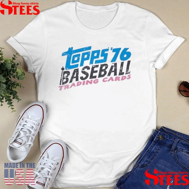 M&N x Topps White Heritage Baseball 76 Trading Cards Shirts