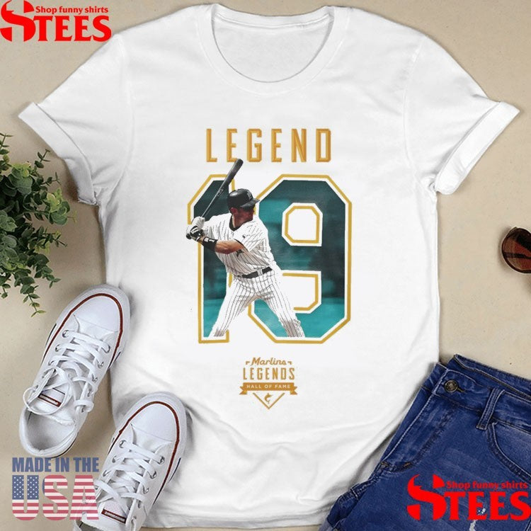 Marlins Jeff Conine 19 Legend Shirts