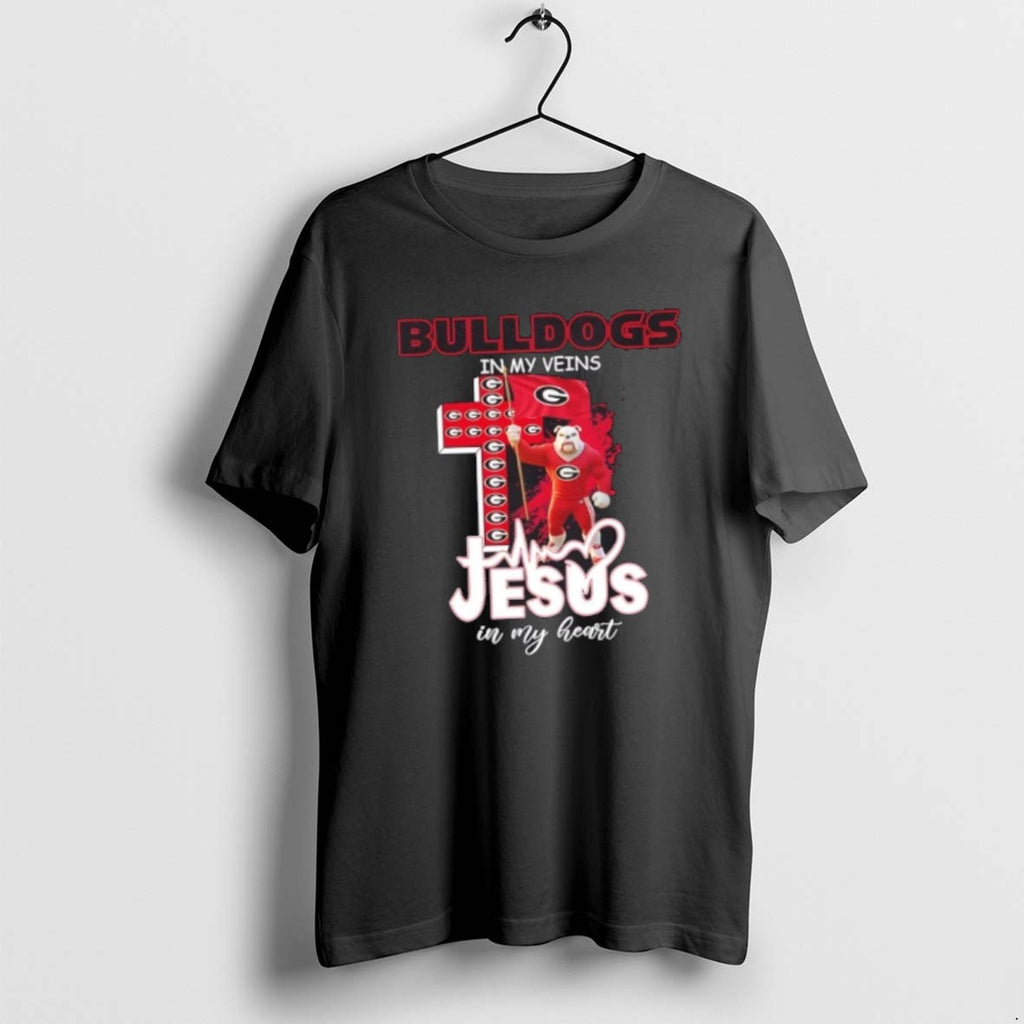 Official Mascots Georgia Bulldogs Flag In My Veins Jesus In My Heart