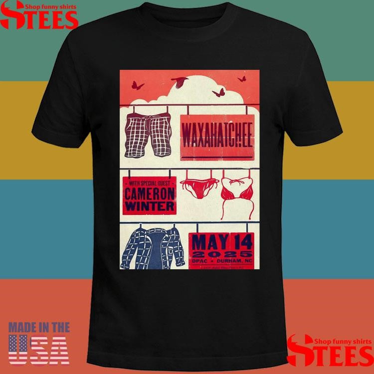 May 14 2025 Durham Performing Arts Center Durham Nc Waxahatchee Shirts