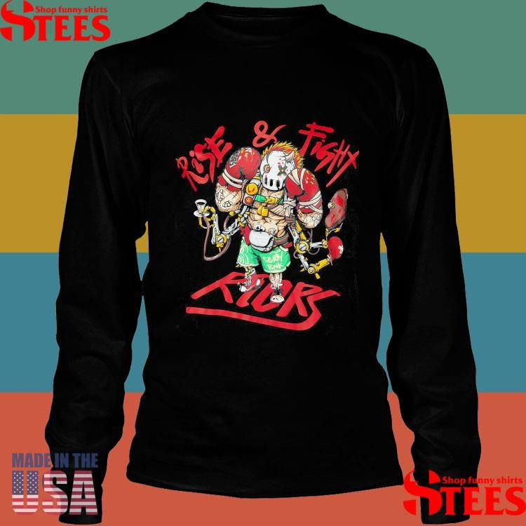 Men Riors Rise and Fight T-Shirt