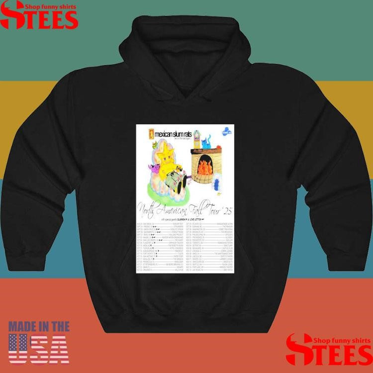 Mexican Slum Rats North American Fall Tour 2025 Poster T-shirt