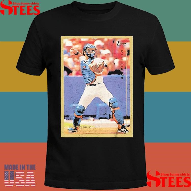 Mike Piazza New York Mets 1999 Topps Baseball Card Player Shirts