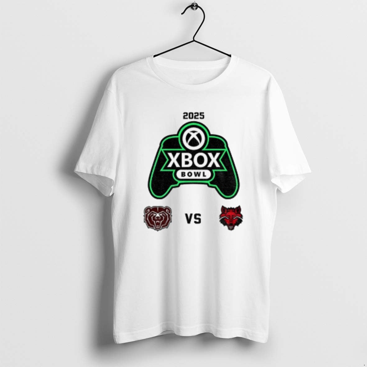 Official Missouri State Bears Vs Arkansas State Red Wolves 2025 Xbox Bowl Matchup