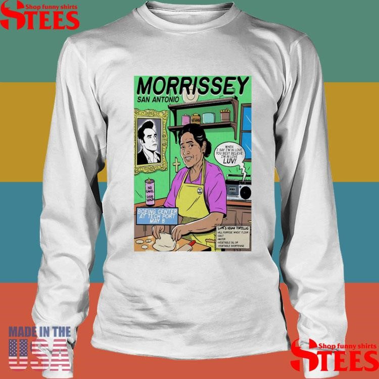 Morrissey May 8 2025 San Antonio, Texas Shirts