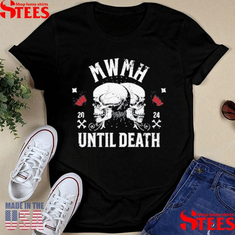 Murder With My Husband True Crime Club Until Death Skull 2024 Shirts