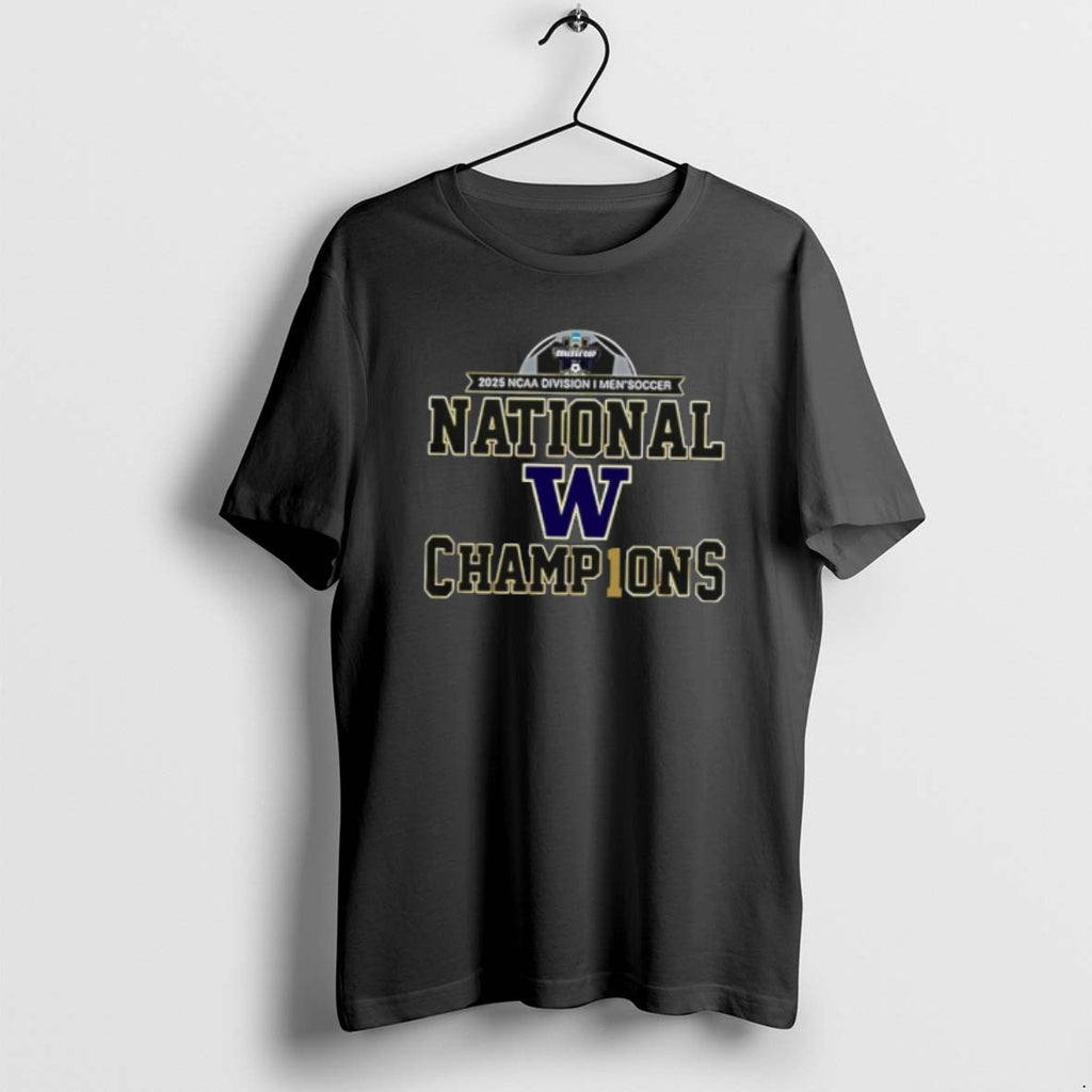 Official Ncaa Washington Huskies National Champions Soccer 2025