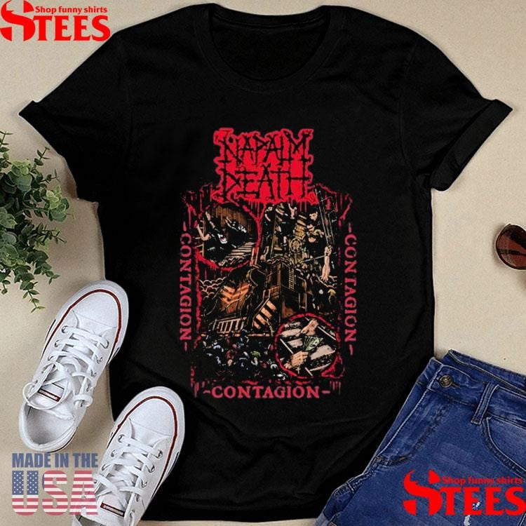 Napalm Death Contagion Shirts