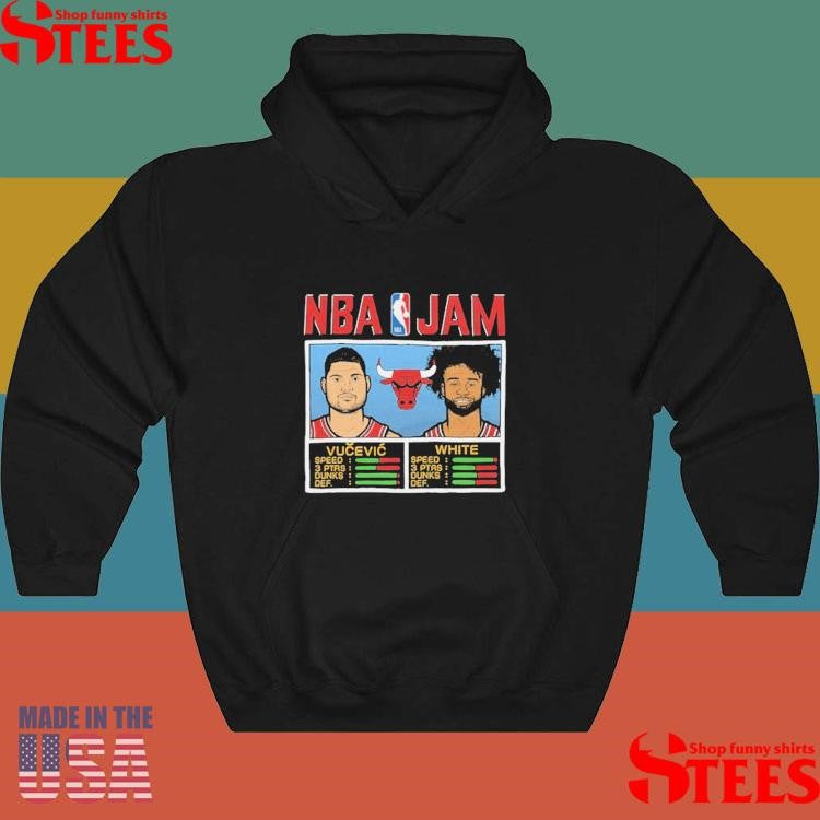 Nba Jam Bulls Vucevic And White Shirts