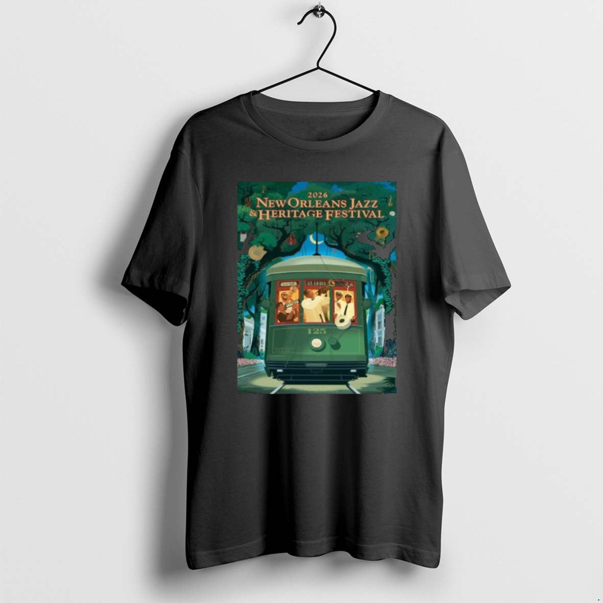 Official New Orleans Jazz And Heritage Festival 2026 125th Anniversary Of Louis Armstrong 125th Streetcar