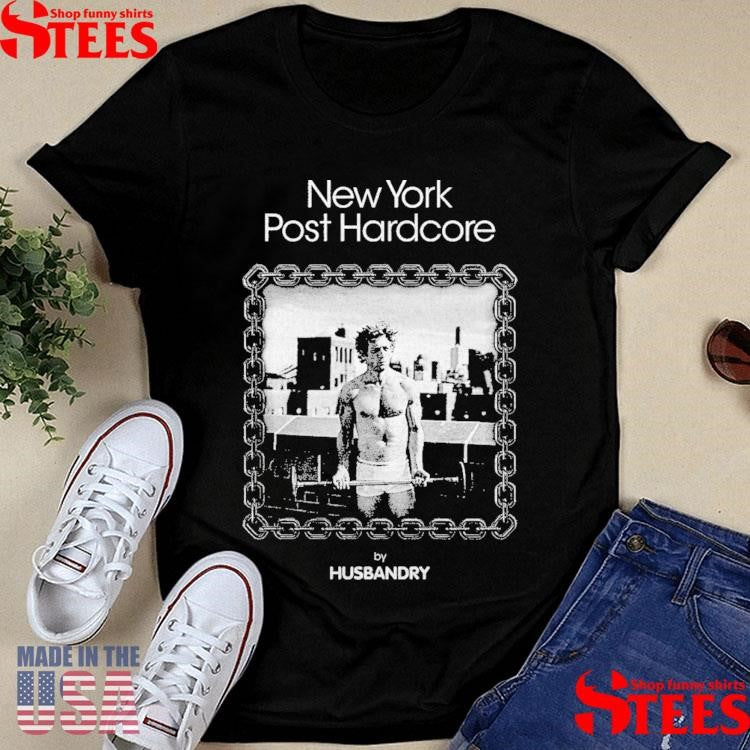 New York Post Hardcore By Husbandry T-shirt