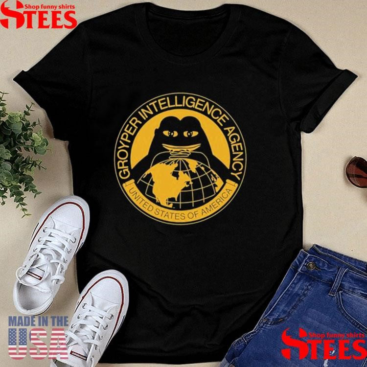Nick Fuentes Groyper Intelligence Agency T-shirt