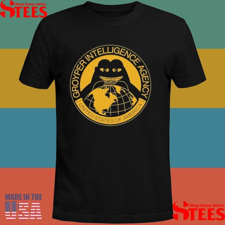Nick Fuentes Groyper Intelligence Agency T-shirt