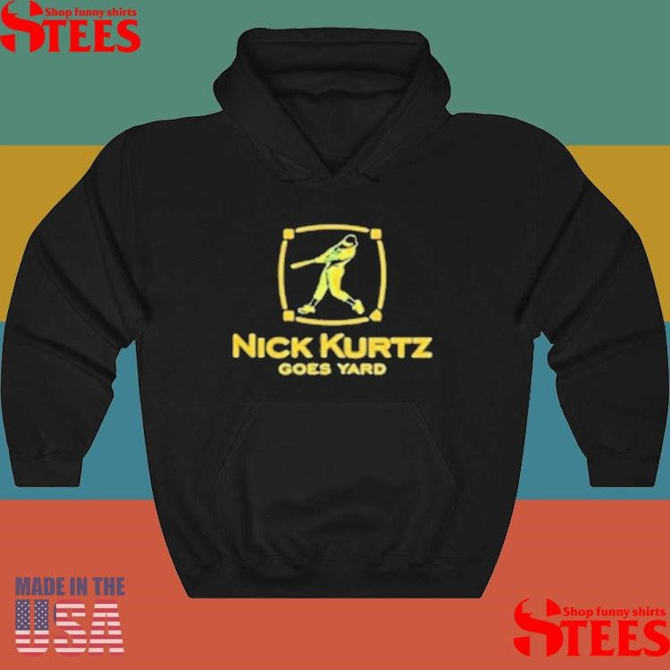 Nick Kurtz Goes Yard Oakland Athletics Baseball T-shirt