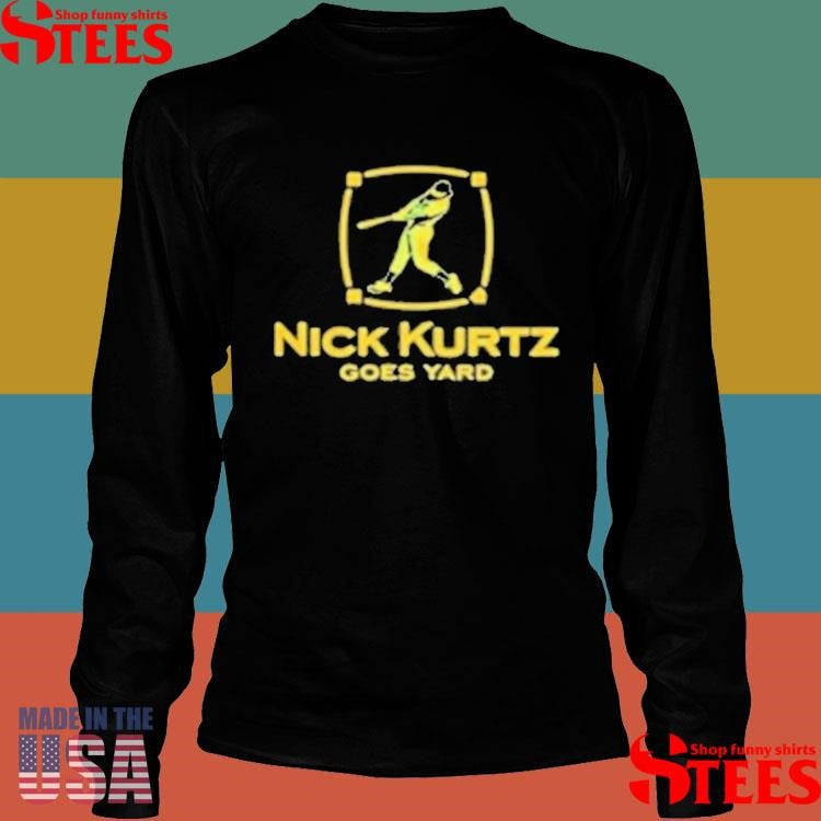Nick Kurtz Goes Yard Oakland Athletics Baseball T-shirt
