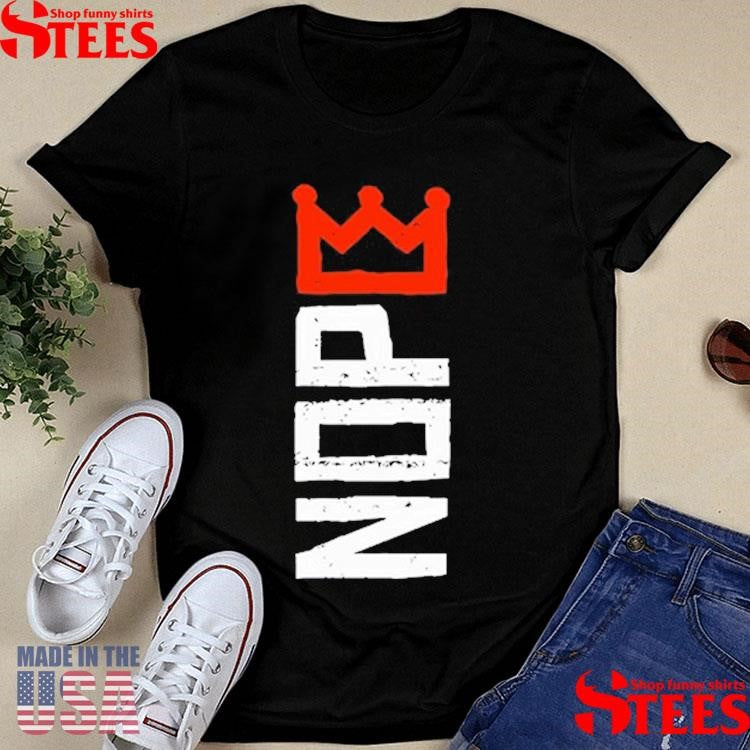 No Kings Nope Protest Sign Horizontal T-shirt