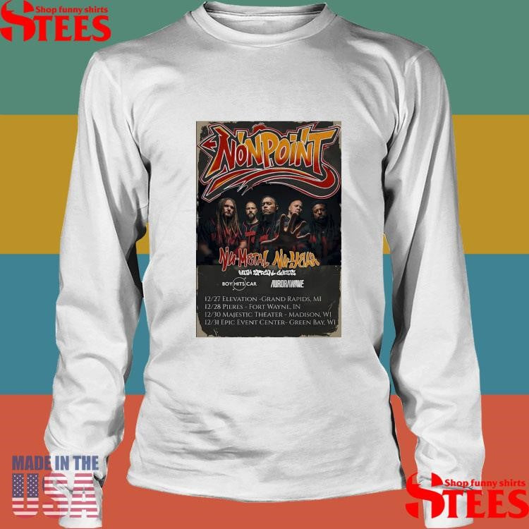 Nonpoint Nu Metal Nu Year Tour 2025 T-shirt