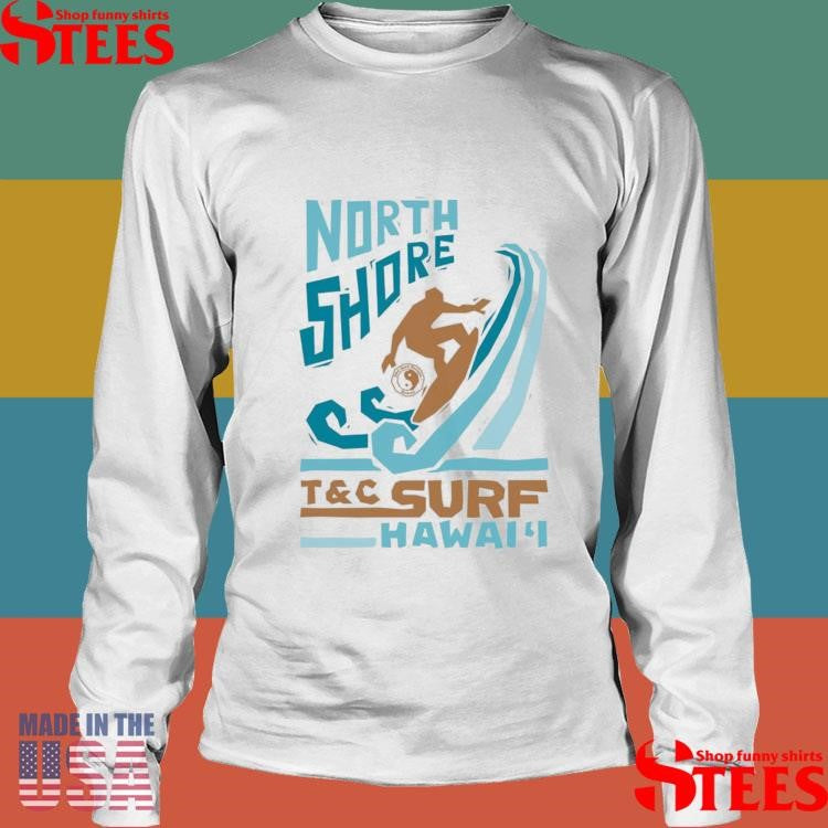 North Shore Surf Hawaii Classic Signage Jersey T-shirt