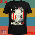 Obama 2028 Yes We Can Deep Statements Vote Obama For President Shirts