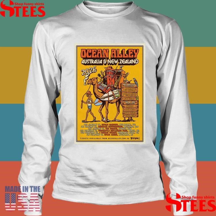 Ocean Alley 2026 Australian And New Zealand T-shirt