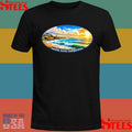 Ocean Coastal Art Santa Cruz California T-shirt