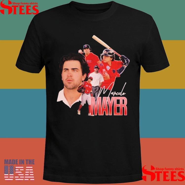 Official Boston Red Sox Marcelo Mayer Rookie Shirtss