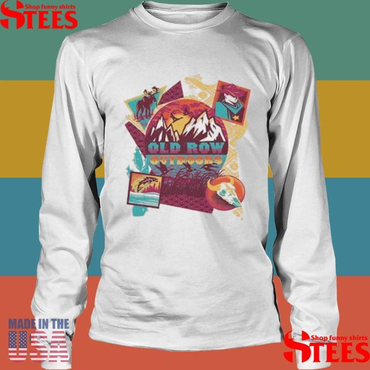 Old Row Outdoors Western Scene T-shirt