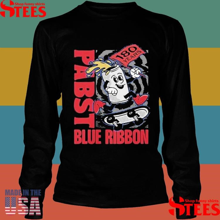 Pabst Blue Ribbon 180 Years Skate Shirts