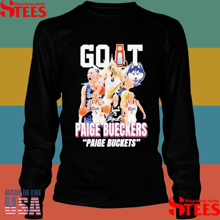 Paige Bueckers Uconn Huskies Goat Ncaa Women’s Basketball Shirts