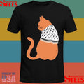 Palestinian Catfiyyeh Orange Cat Shirts