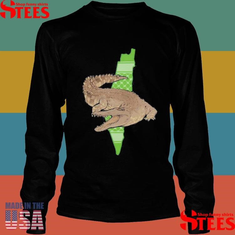 Palestinian Crocodile From Water To Water T-shirt