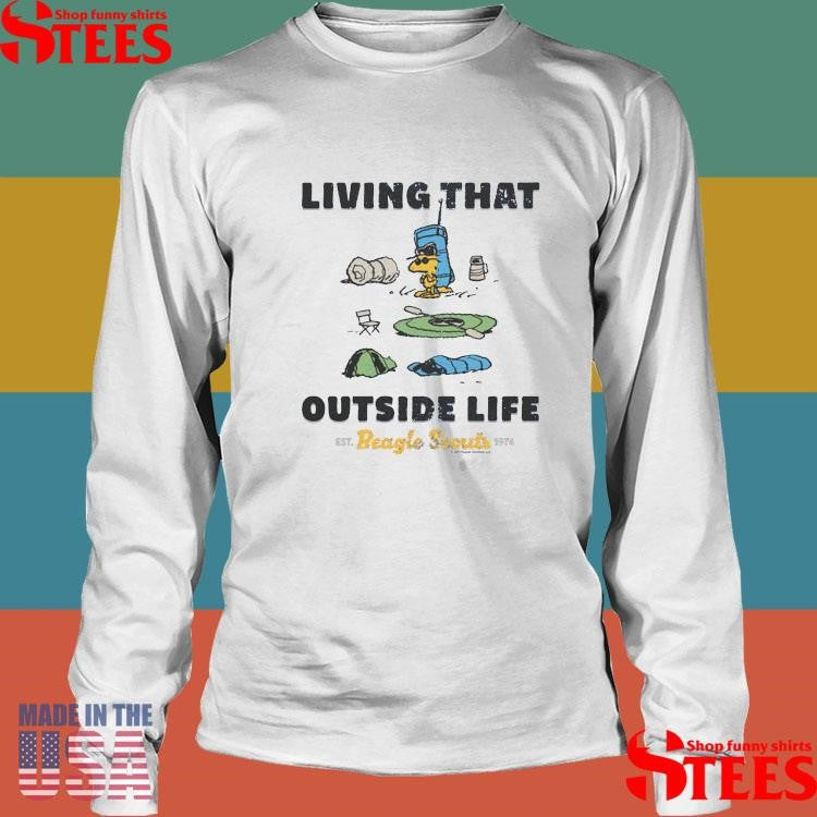 Peanuts Living That Outside Life Shirts
