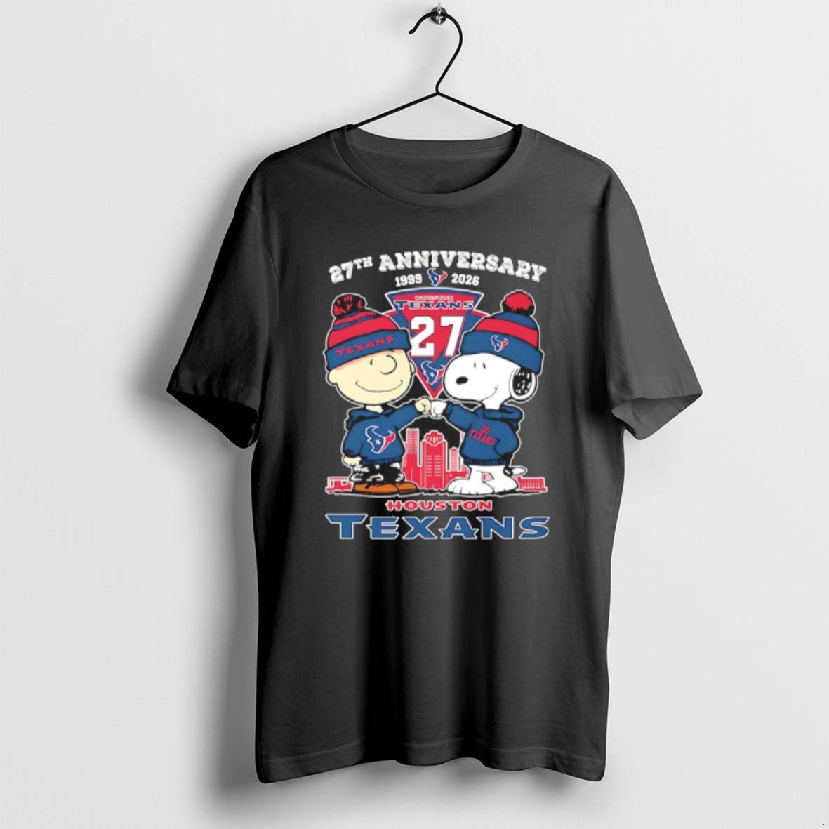 Official Peanuts X Houston Texans 1999 2026 27th Anniversary