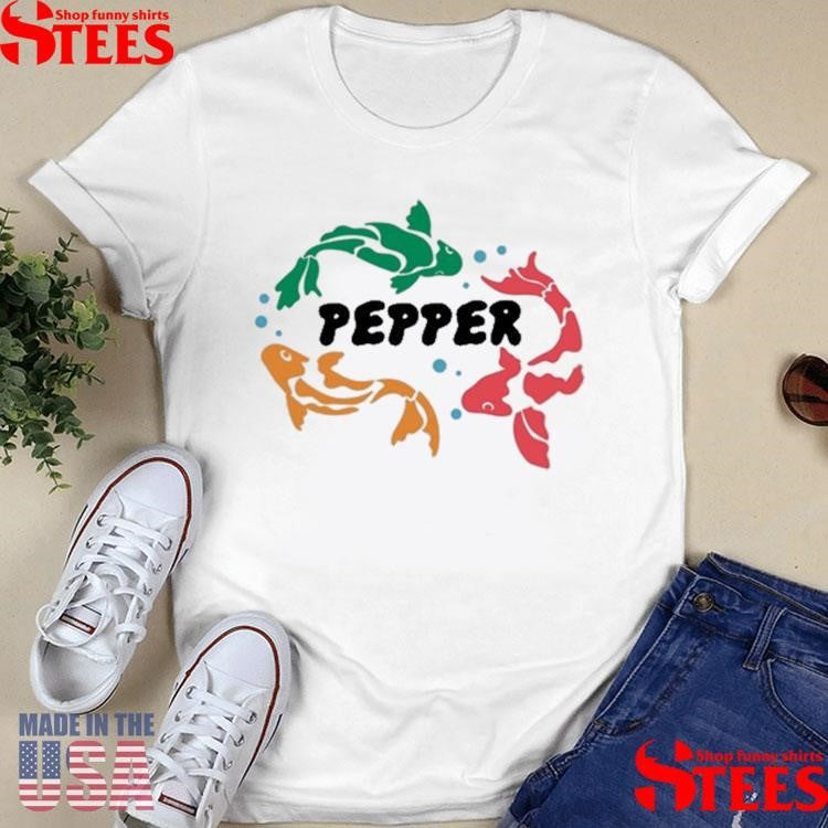 Pepper Koi Fish T-shirt