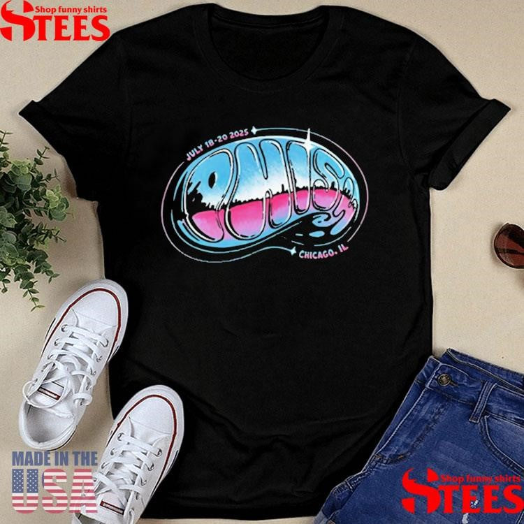 Phish July 18-20 2025 In Chicago Il T-shirt