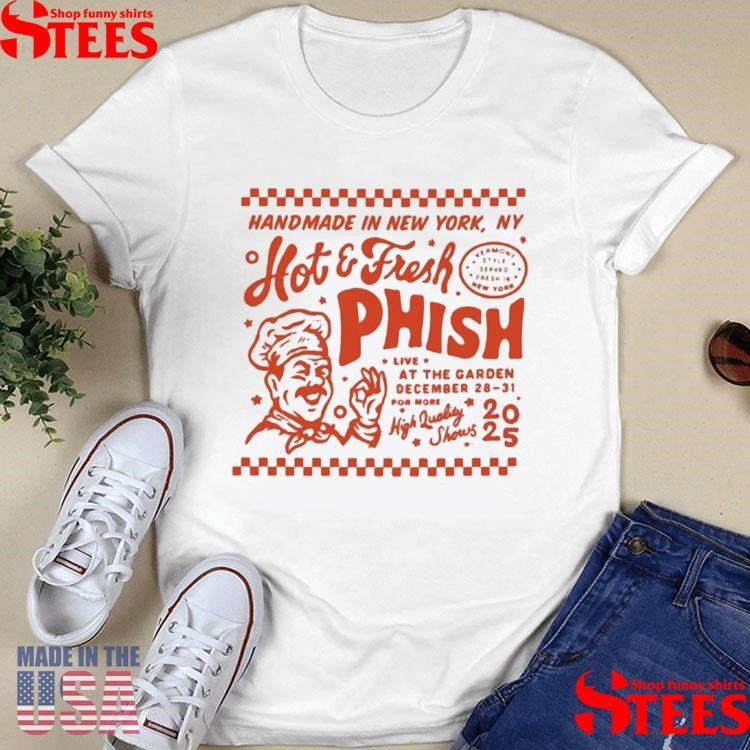 Phish New York Ny On Dec 28 31 2025 T-shirt