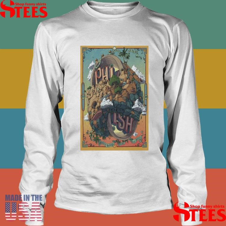 Phish On April 25-27, 2025 In Los Angeles, Ca Tour Poster Shirts