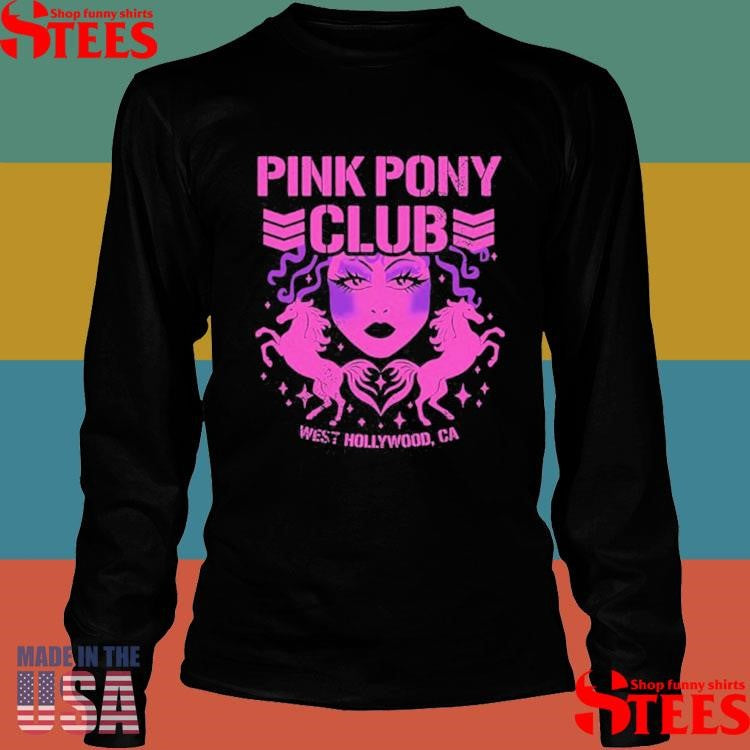 Pink Pony Bullet Club West Hollywood, Ca Shirts