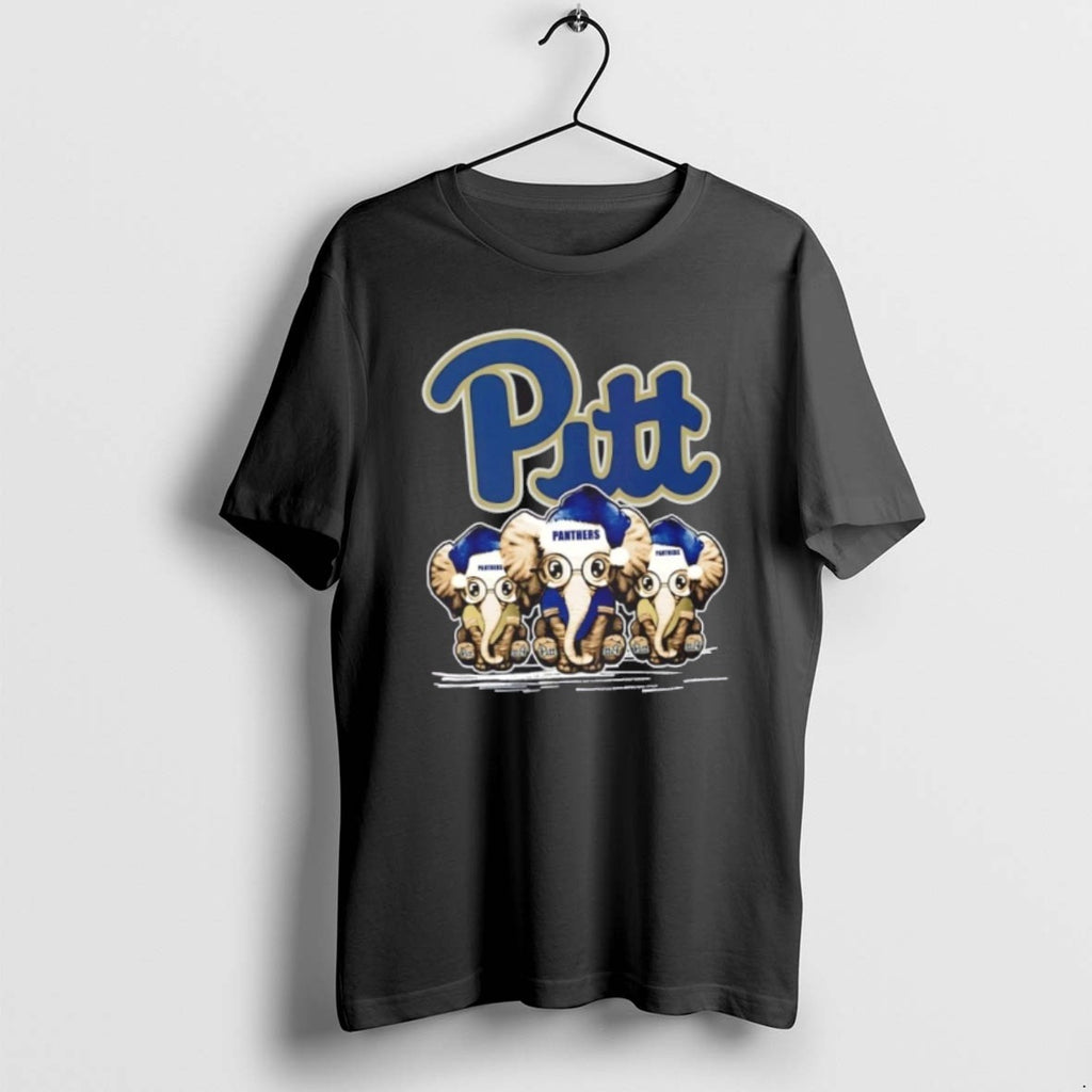 Official Pittsburgh Panthers X Elephants Santa Hat Merry Christmas