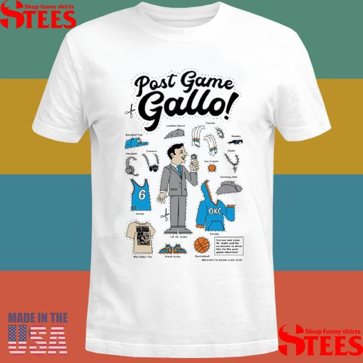 Post Game Gallo Shirts