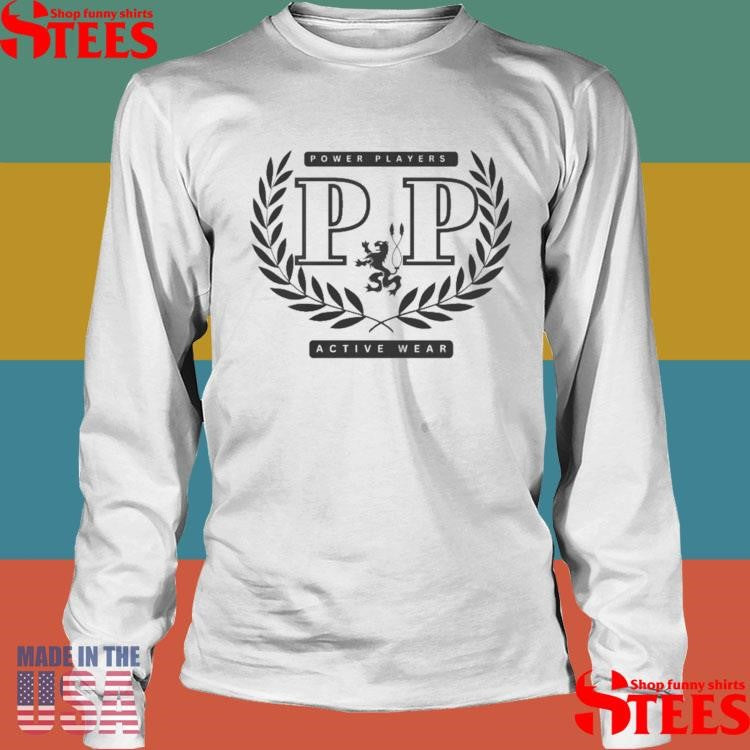 Power Players Active Wear Logo T-shirt