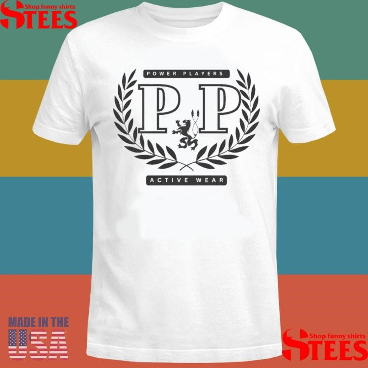 Power Players Active Wear Logo T-shirt