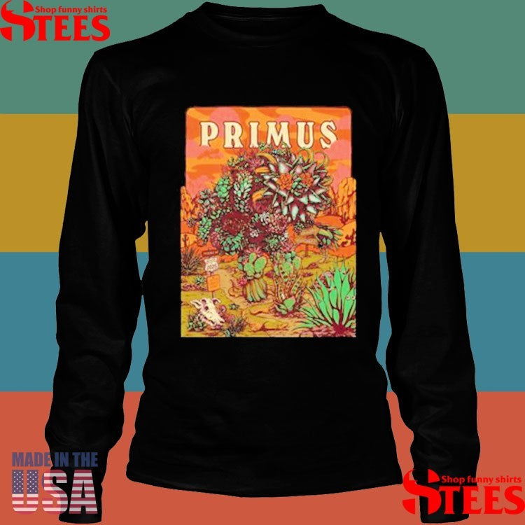 Primus At Arizona Financial Theatre On August 1 2025 T-shirts