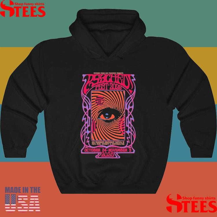 Psyched! Radio Fest In San Francisco Ca On Oct 24-nov 3 2025 T-shirt