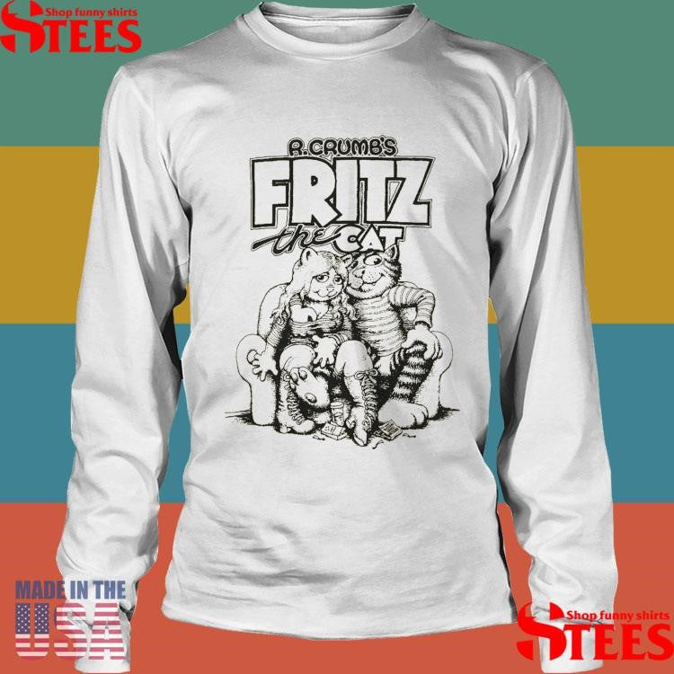R Crumb x Come Fritz The Cat Shirts