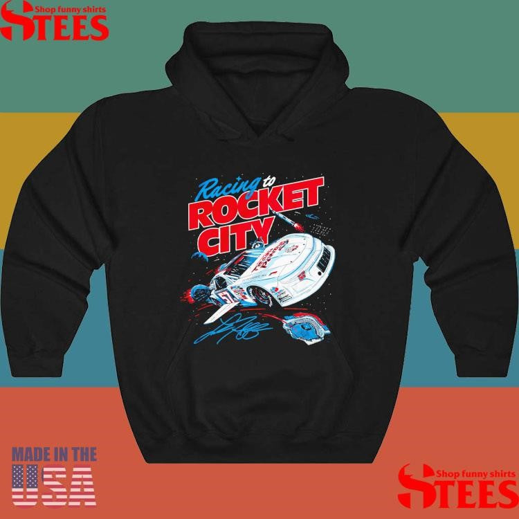 Racing To Rocket City Trash Pandas X Landon Huffman T-shirt