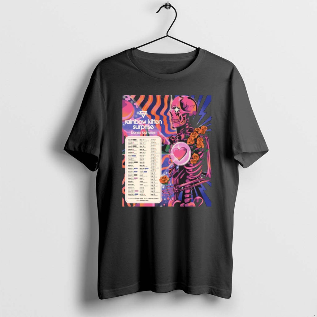 Official Rainbow Kitten Surprise 2026 Bones Tour